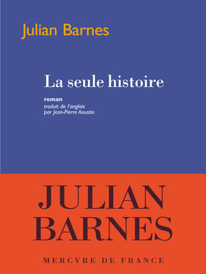 cover image of La seule histoire